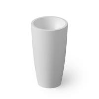 Раковина Dea Design Pedestal Basin DD2010 500 18 напольная, без отв., Solid Surface, Ø50х90см., White №18