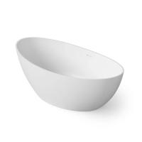 Ванна Dea Design Elegant DD8643 1600 18 отдельностоящая, Solid Surface, 160x80x55см., White №18