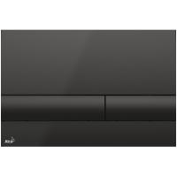 Кнопка для инсталляции AlcaPlast Basic M1718 цвет черный