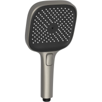 Ручной душ Sancos Nok square SC6002GG Вороненая сталь Черный матовый