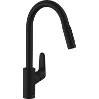 Смеситель для кухни Hansgrohe Focus M41 31815670, черный матовый
