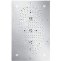 Верхний душ с подсветкой Hansgrohe Raindance Rainmaker 680 мм x 460 мм, ½’, 28418000