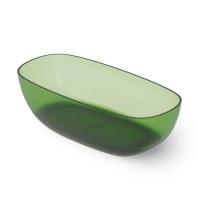 Ванна Dea Design Modern DD8666 1620 R3 отдельностоящая, Glasstech, прозрачная смола, 162х80х54см., Emerald R3