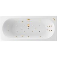 Акриловая ванна Excellent Oceana 180x80 "ULTRA" цвет золото