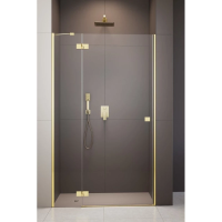 Душевая дверь Radaway Essenza Gold DWJ 80 Left 1385012-09-01L 80 см L, профиль золото, стеклой, стекло прозрачное