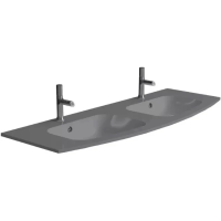 Раковина Jacob Delafon Nona 140 EB1887RU-DE4 двойная Серая матовая 380093