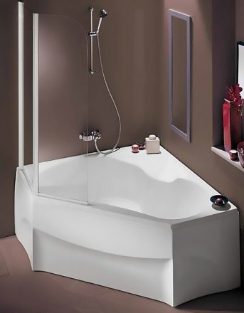 фронтальная панель для ванны jacob delafon bain douche e6239-00, белый