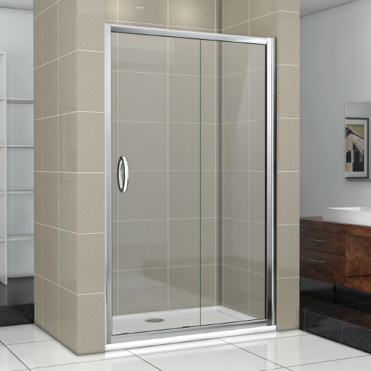 Дверь для душевой кабины в нишу Good Door Infinity WTW-130-C-CH