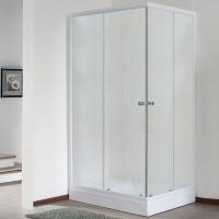 Душевой уголок Royal Bath HPD 100х120 RB1210HPD-C без поддона профиль белый стекло матовое
