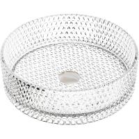 Раковина Ceramicanova Cristal CN6062 накладная, Ø36 см, прозрачная