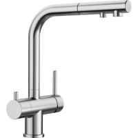 Смеситель для кухни с подключением к фильтру Blanco Fontas-S II 525199 нержавеющая сталь