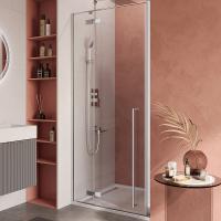 Душевая дверь Cezares Liner 100 L LINER-B-12-100-C-Cr-L профиль Хром стекло прозрачное