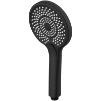 Лейка для душа IDDIS Optima Home OPH12BPi18, черная матовая
