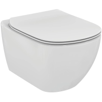 Унитаз Ideal Standard TESI AquaBlade T0079V1 подвесной, безободковый, без сиденья, белый матовый