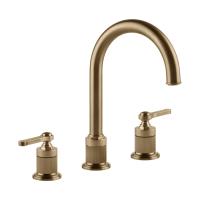 Смеситель для раковины Gessi Venti20 65016#726, цвет: Warm Bronze Br. PVD