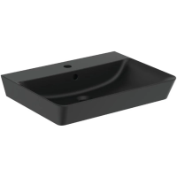 Раковина накладная Ideal Standard Silk Black Connect air 60 см, E0298V3 черная