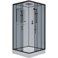 Душевая кабина Niagara Premium 90x90 NG-6901-01Q Black без гидромассажа
