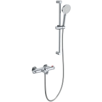 Термостат для ванны Wonzon & Woghand WW-C2001-A-CR с душевым гарнитуром, хром Термостат для ванны Wonzon & Woghand WW-C2001-A-CR с душевым гарнитуром, хром