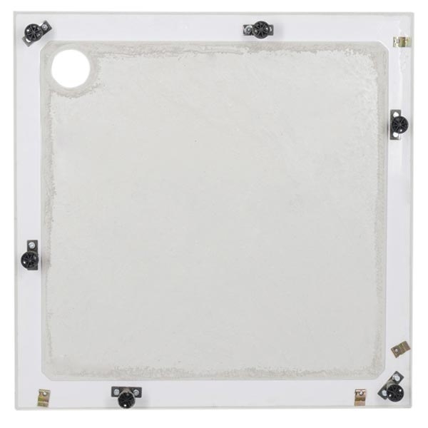 душевой поддон 90×90 см aquanet alfa delta cube 00168433 из искусственного камня, белый