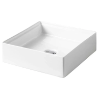 Раковина накладная 38 см ArtCeram Scalino SCL001 01 00, белая.