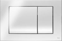 Кнопка для инсталляции OLI Metal dual 656004 цвет хром глянцевый, антивандальная
