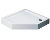 Душевой поддон Black&White Stellar Wind Easy Plumb P-10H, 100 х 100 х 13,5 см