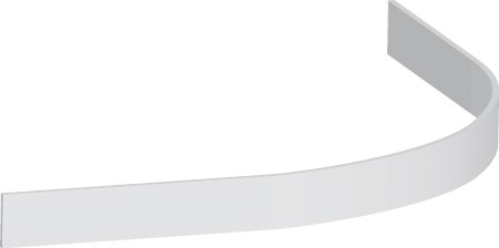 Панель для душевого поддона Эстет Омега 100х100 ФР-00000889 Белая Панель для душевого поддона Эстет Омега 100х100 ФР-00000889 Белая