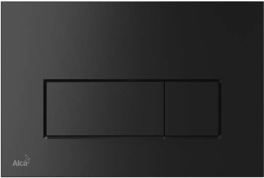 кнопка для инсталяции alcaplast thin m578 черный матовый