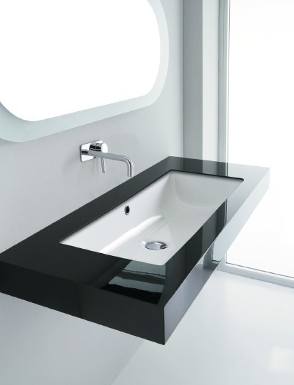 раковина встраиваемая снизу 80 см disegno ceramica kanal kn08034001