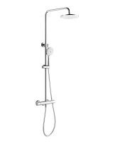 Душевая стойка ARROW AG3318CP, хром