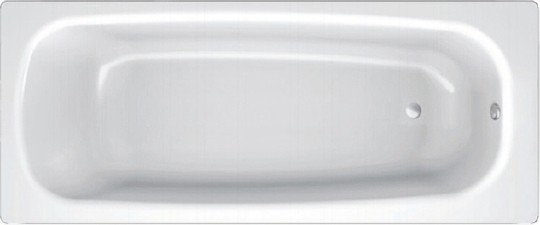Стальная ванна BLB Universal HG B60H 160x70 без гидромассажа с шумоизоляцией