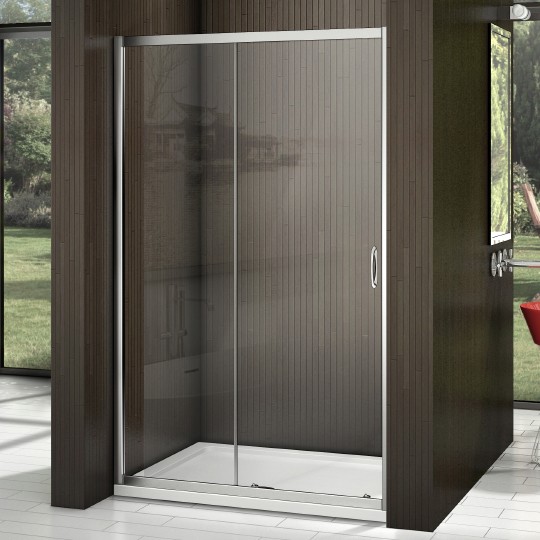 Дверь для душевой кабины в нишу Good Door Latte WTW-110-C-WE