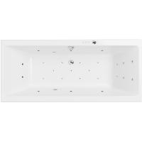 Акриловая ванна Excellent Pryzmat 200x90 "ULTRA" цвет хром