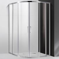 Душевой уголок Cezares Molveno R-22 110х110 MOLVENO-R-22-90+20-C-Cr-IV профиль Хром стекло прозрачное