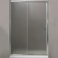Душевая дверь BelBagno Uno 160 UNO-195-BF-1-160-P-Cr профиль хром, стекло рифленое