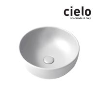 Раковина накладная 40 см CIELO Shui SHBA40, цвет Gloss White