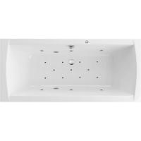 Акриловая ванна Excellent Aquaria Lux 180x80 "RELAX" цвет хром