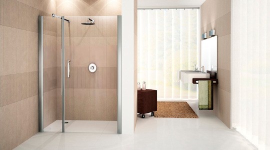 Дверь для душевой кабины в нишу Novellini Giada G+F in line GIADNGF138D-1K