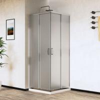 Душевой уголок 80×80 см Vincea City VSS-5CT800MT текстурное