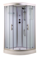 Душевая кабина Timo Standart Silver Fabric T-6601SF 100х100