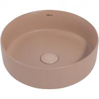 Раковина 36x36 см Abber Bequem AC2108MBB, цвет бежевый матовый.