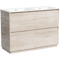 Тумба под раковину Sancos Libra Floor 120 LB120F-2EG Дуб галифакс натуральный