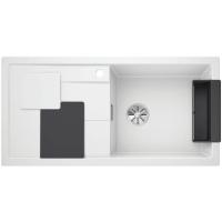 Мойка кухонная Blanco Sity XL 6 S белая, аксессуары лава