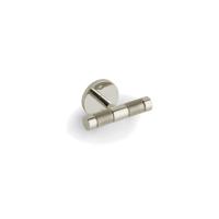 Bertocci Bertocci Officina 01 Крючок, двойной, цвет: никель матовый