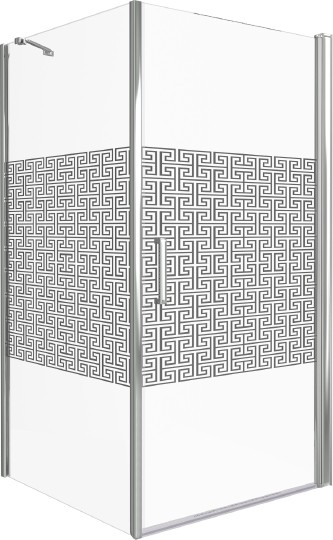 душевой уголок good door fantasy cr-90-f-ch 90×90