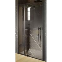 Душевая дверь в нишу Riho Lucid GD104 XL GD112B000(G005005121) цвет профиля - черный, 120×200 см