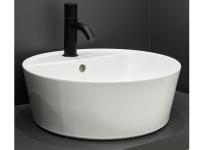 Раковина накладная 45 см CIELO Le Bacinelle арт. HALAT45, цвет Gloss White