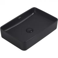Раковина 51x34.5 см Abber Rechteck AC2207MB, цвет черный матовый