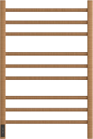 Полотенцесушитель Point Веста PN70758BR электрический, 50x80 см, бронзовый