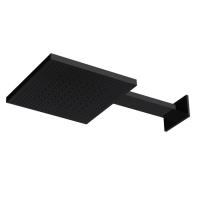 Верхний душ Almar Velvet, 300*300, цвет-черный матовый